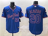Men's New York Mets #20 Pete Alonso Royal 2025 Spring Training Stitched Jersey,baseball caps,new era cap wholesale,wholesale hats